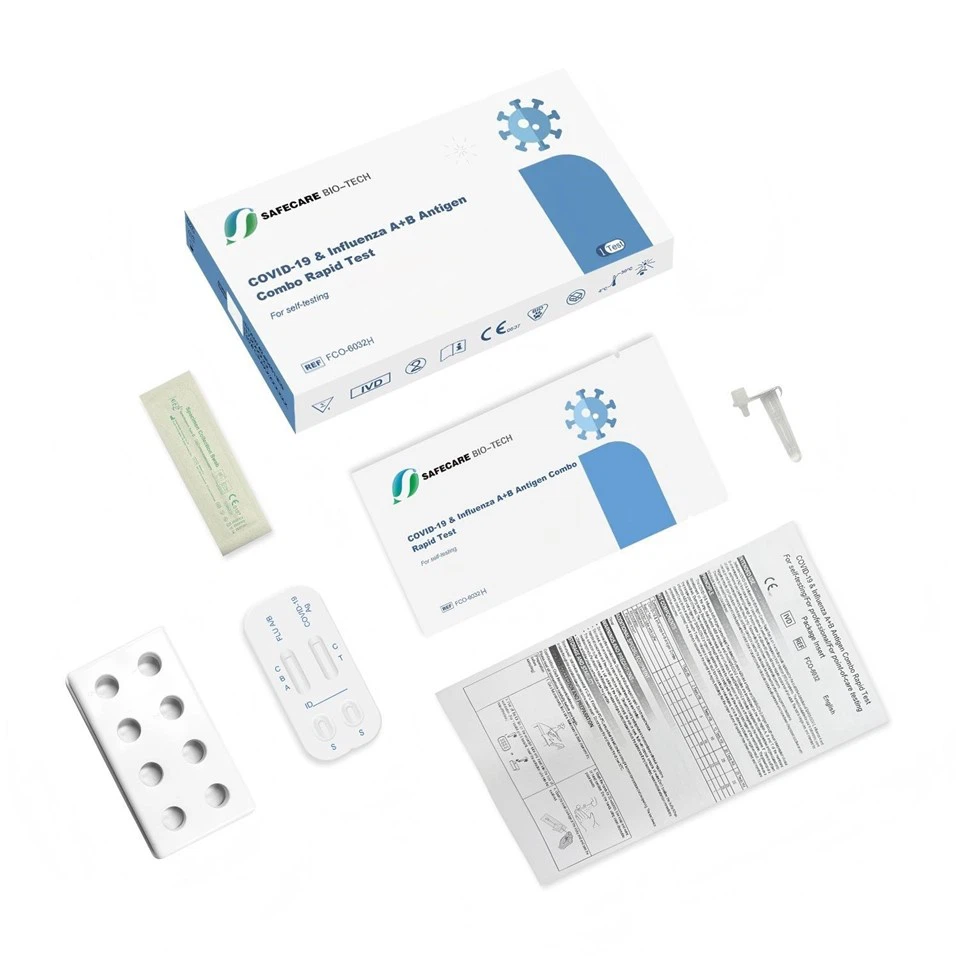 COVID-19 & Influenza A+B Antigen Combo Rapid Test For Self-Testing suppliers